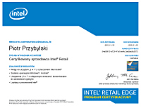 Faktor IBS - Certyfikowany sprzedawca Intel Retail